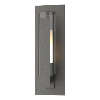 Vertical Bar Vertical Bar Fluted Glass Small Outdoor Sconce in Coastal Natural Iron (39|307281SKT20ZU0660)