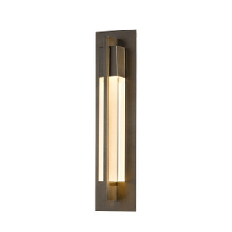 Axis One Light Outdoor Wall Sconce in Coastal Dark Smoke (39|306403SKT77ZM0332)