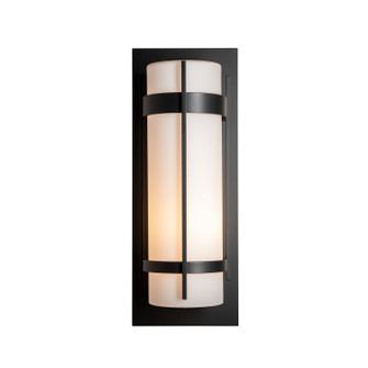 Banded One Light Outdoor Wall Sconce in Coastal Oil Rubbed Bronze (39|305895SKT14GG0240)
