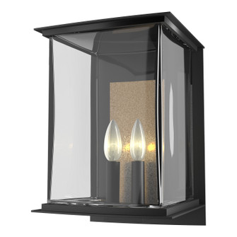 Kingston Two Light Outdoor Wall Sconce in Coastal Black (39|304842SKT8083ZM0084)