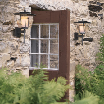 Beacon Hall One Light Outdoor Wall Sconce in Coastal Dark Smoke (39|304815SKT77ZU0295)