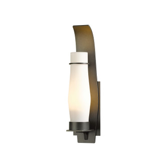 Sea Coast One Light Outdoor Wall Sconce in Coastal Black (39|304215SKT80GG0157)