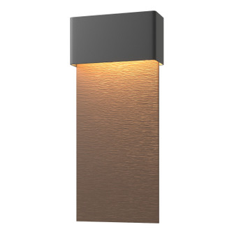 Stratum LED Outdoor Wall Sconce in Coastal Black (39|302632LED8075)