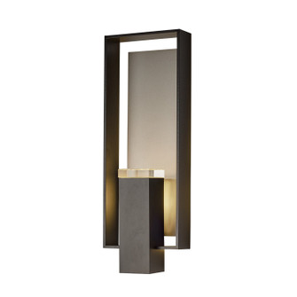 Shadow Box Two Light Outdoor Wall Sconce in Coastal Dark Smoke (39|302605SKT7777ZM0546)