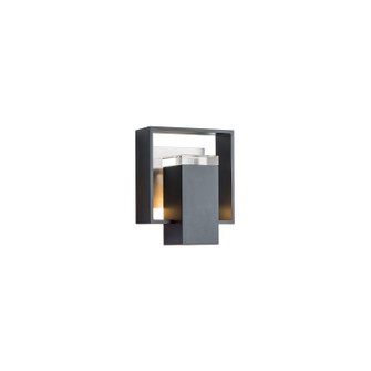 Shadow Box One Light Outdoor Wall Sconce in Coastal Burnished Steel (39|302601SKT7877ZM0546)