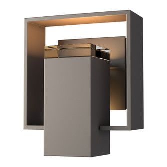 Shadow Box One Light Outdoor Wall Sconce in Coastal Dark Smoke (39|302601SKT7714ZM0546)