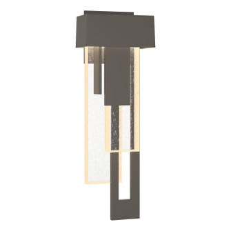 Rainfall LED Outdoor Wall Sconce in Coastal Dark Smoke (39|302531LEDRGT77II0597)
