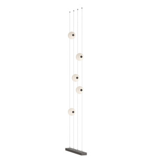 Abacus Abacus 5-Light Floor to Ceiling Plug-In LED Lamp in Oil Rubbed Bronze (39|289520LEDSTND14GG0668)