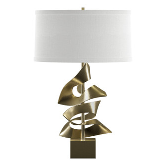 Gallery Gallery Twofold Table Lamp in Modern Brass (39|273050SKT86SF1695)