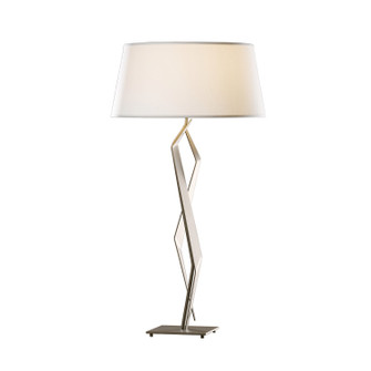 Facet One Light Table Lamp in Vintage Platinum (39|272850SKT82SF1815)