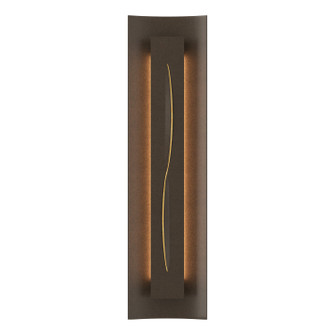 Gallery Three Light Wall Sconce in Bronze (39|217640SKT05FF0206)