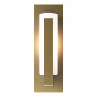 Vertical Bar Forged Vertical Bar Sconce - Steel Backplate in Modern Brass (39|217185SKT86GG0065)