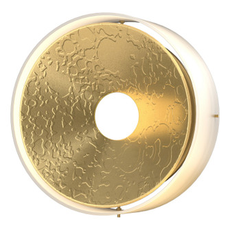 Oculus Four Light Wall Sconce in Modern Brass (39|213310SKT86GG0346)