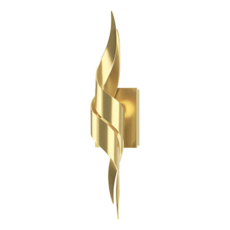 Flux One Light Wall Sconce in Modern Brass (39|206101SKT86)