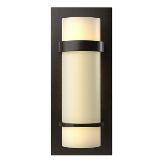 Banded One Light Wall Sconce in Oil Rubbed Bronze (39|205812SKT14GG0065)