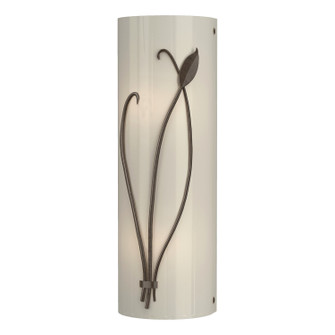 Leaf Forged Leaf and Stem Sconce in Bronze (39|205770SKTLFT05CC0410)