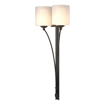 Formae Two Light Wall Sconce in Black (39|204672SKT10GG0169)