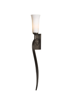 Sweeping Taper One Light Wall Sconce in Black (39|204529SKT10GG0350)