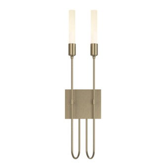 Lisse Two Light Wall Sconce in White (39|203053SKT02)