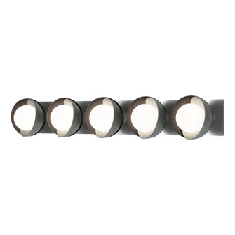 Brooklyn Brooklyn 5-Light Straight Double Shade Bath Sconce in Vintage Platinum (39|201379SKT8214GG0711)