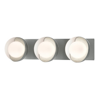 Brooklyn Brooklyn 3-Light Straight Double Shade Bath Sconce in Vintage Platinum (39|201378SKT8202GG0711)