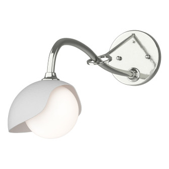 Brooklyn Brooklyn 1-Light Single Shade Long-Arm Sconce in Sterling (39|201376SKT8502GG0711)