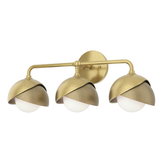 Brooklyn Three Light Bath Sconce in Modern Brass (39|201375SKT8684GG0711)
