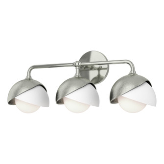 Brooklyn Three Light Wall Sconce in Sterling (39|201375SKT8502GG0711)