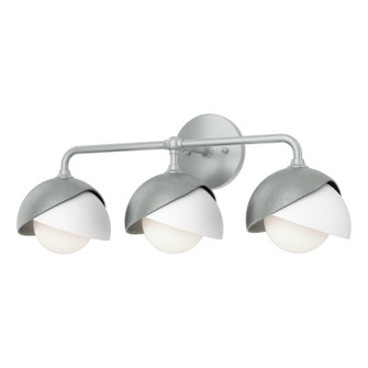 Brooklyn Three Light Wall Sconce in Vintage Platinum (39|201375SKT8202GG0711)