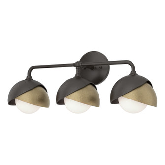 Brooklyn Three Light Bath Sconce in Oil Rubbed Bronze (39|201375SKT1484GG0711)