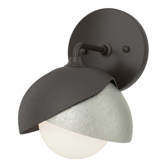 Brooklyn Brooklyn 1-Light Double Shade Bath Sconce in Oil Rubbed Bronze (39|201374SKT1485GG0711)