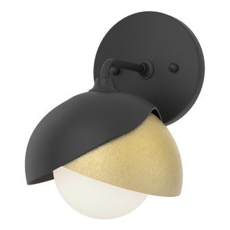 Brooklyn One Light Bath Sconce in Black (39|201374SKT1086GG0711)