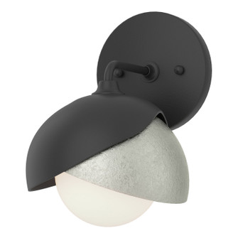 Brooklyn One Light Bath Sconce in Black (39|201374SKT1085GG0711)