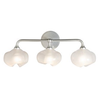 Ume Three Light Bath Sconce in Sterling (39|201342SKT8585FD0710)