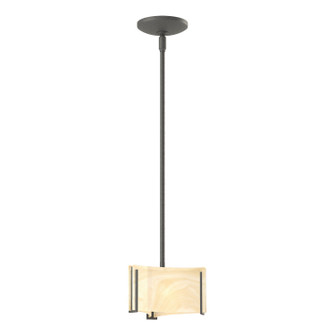 Exos Glass One Light Mini Pendant in Natural Iron (39|188100SKTMULT20AA0156)
