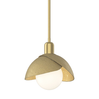Brooklyn Brooklyn Double Shade Mini Pendant in Modern Brass (39|181183SKTMULT8686)
