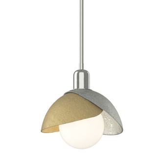 Brooklyn Brooklyn Double Shade Mini Pendant in Sterling (39|181183SKTMULT8586)