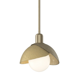Brooklyn One Light Pendant in Soft Gold (39|181183SKTMULT8486)