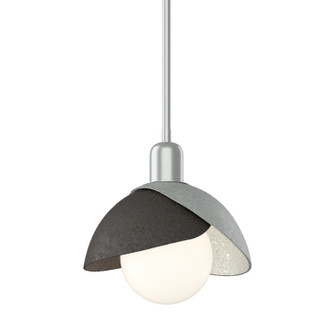 Brooklyn Brooklyn Double Shade Mini Pendant in Vintage Platinum (39|181183SKTMULT8214)
