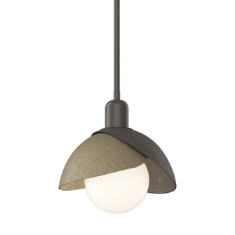 Brooklyn Brooklyn Double Shade Mini Pendant in Dark Smoke (39|181183SKTMULT0784)