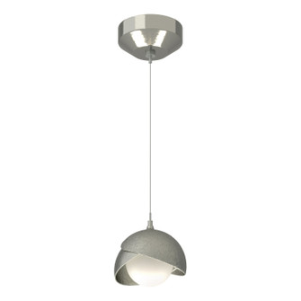 Brooklyn One Light Mini Pendant in Sterling (39|161183SKTSTND8585GG0711)