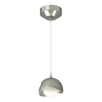 Brooklyn Brooklyn Double Shade Low Voltage Mini Pendant in Sterling (39|161183SKTSTND8582GG0711)