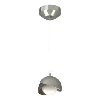 Brooklyn One Light Mini Pendant in Sterling (39|161183SKTSTND8507GG0711)