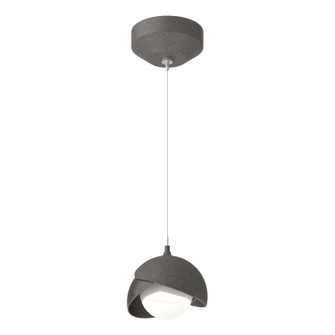 Brooklyn One Light Mini Pendant in Natural Iron (39|161183SKTSTND2014GG0711)
