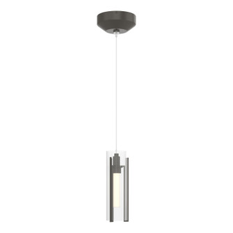 Exos Glass One Light Mini Pendant in Dark Smoke (39|161180SKTSTND07ZM0065)