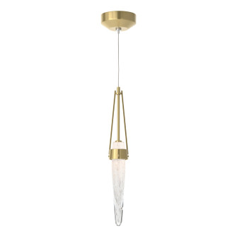 Icicle One Light Mini Pendant in Modern Brass (39|161041SKTSTND86YG0632)