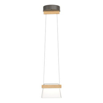 Cowbell LED Mini Pendant in Dark Smoke (39|151060LEDSTND07WDZM0560)