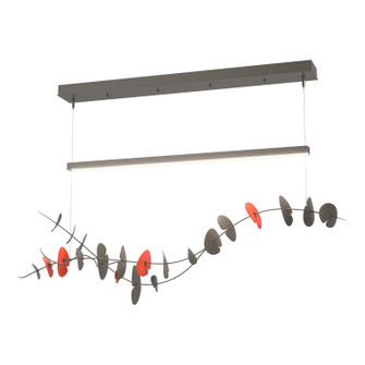 Lily LED Pendant in Dark Smoke (39|139812LEDSTND0786)