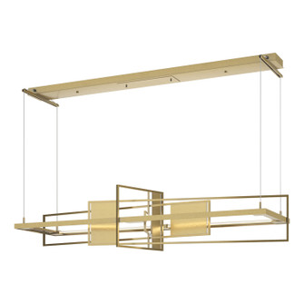 Four Seasons Summer LED Pendant in Modern Brass (39|139754LEDSTND8686)