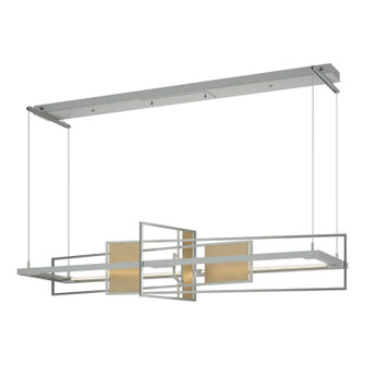 Four Seasons LED Pendant in Vintage Platinum (39|139754LEDSTND8284)